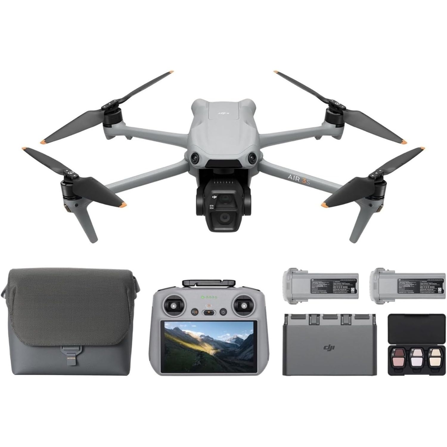 Drone Camera Wide Angle - طائرة بدون طيار DJI Air 3S