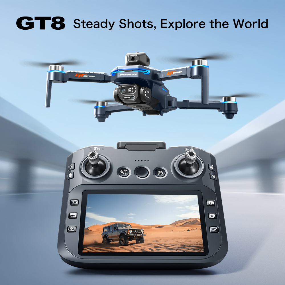 Drone Camera Mount - طائرة بدون طيار GT8 لتجنب العوائق