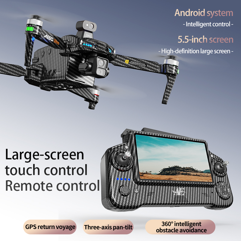 AE60 نظام تحديد المواقع بدون ط - مراجعة Drone Camera 4K وسعره